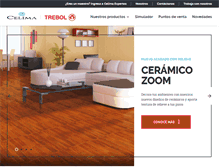 Tablet Screenshot of celima-trebol.com